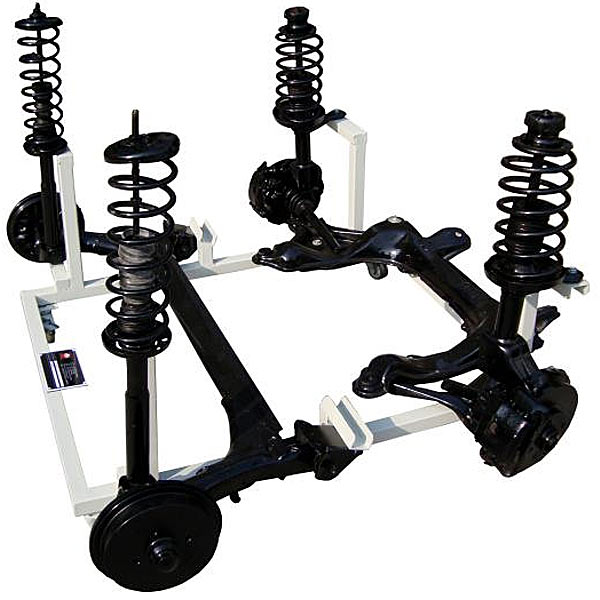 汽車前后橋拆裝實訓臺,前橋后橋總成拆裝實訓裝置