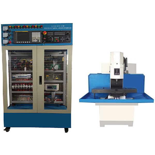 數(shù)控銑床維修與加工技術(shù)實訓(xùn)裝置(圖1) 數(shù)控銑床維修與加工技術(shù)實驗裝置,智能齒輪傳動實驗裝置