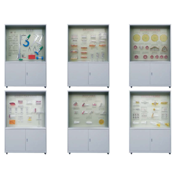 《公差配合》示教實(shí)訓(xùn)臺(tái)(圖1) 《公差協(xié)作》示教實(shí)驗(yàn)臺(tái),透明可視化注塑成型模仿實(shí)驗(yàn)臺(tái)