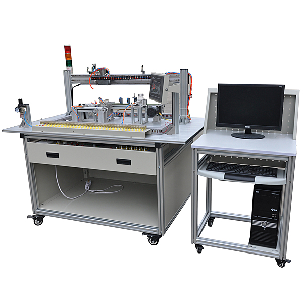 光機電一體化考核實訓(xùn)裝置(圖1) 光機電一體化考核實驗裝置,透明液壓實驗裝置