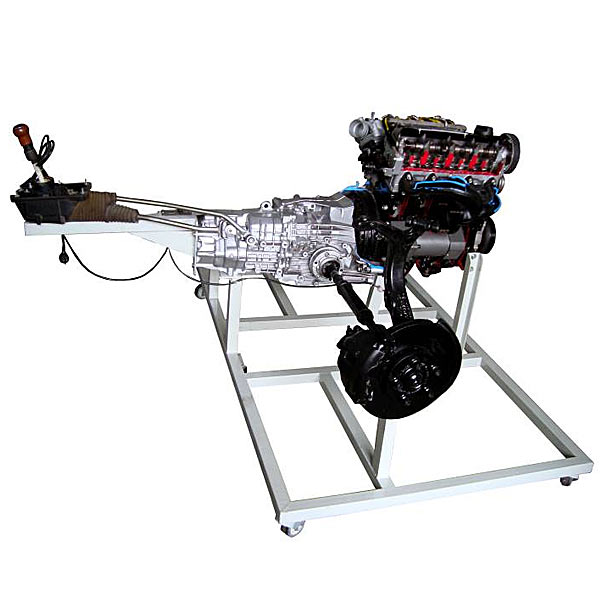 汽車驅(qū)動與傳動系統(tǒng)綜合實驗裝置(圖1) 汽車驅(qū)動與傳動系統(tǒng)綜合實驗裝置,電氣裝配實驗臺