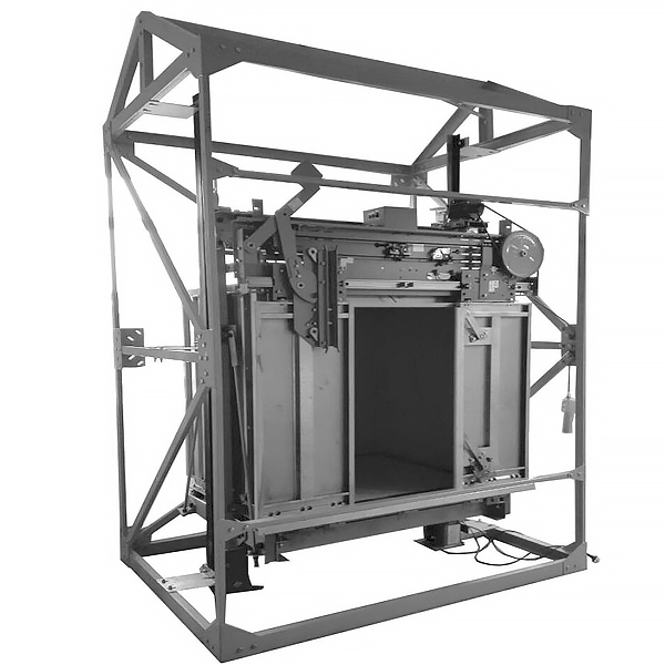 電梯轎箱安裝與調試考核實驗裝置(圖1) 電梯轎箱裝配與調動測量試驗考核實驗裝置,微機保護系統實驗臺