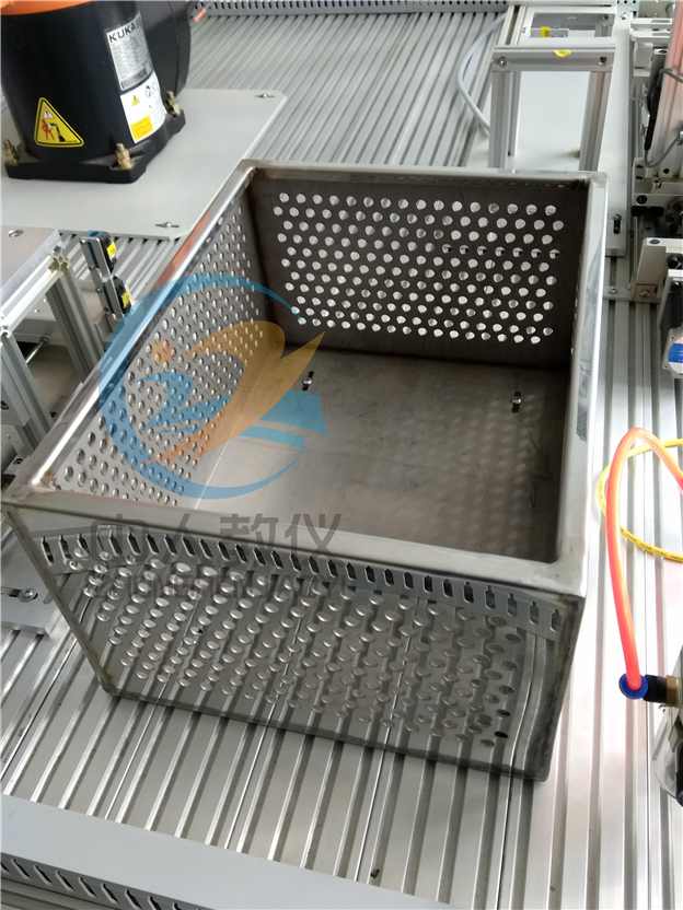 工業(yè)機(jī)器人與智能視覺系統(tǒng)應(yīng)用實(shí)訓(xùn)裝置,機(jī)器人實(shí)訓(xùn)臺(tái)，廢品單元